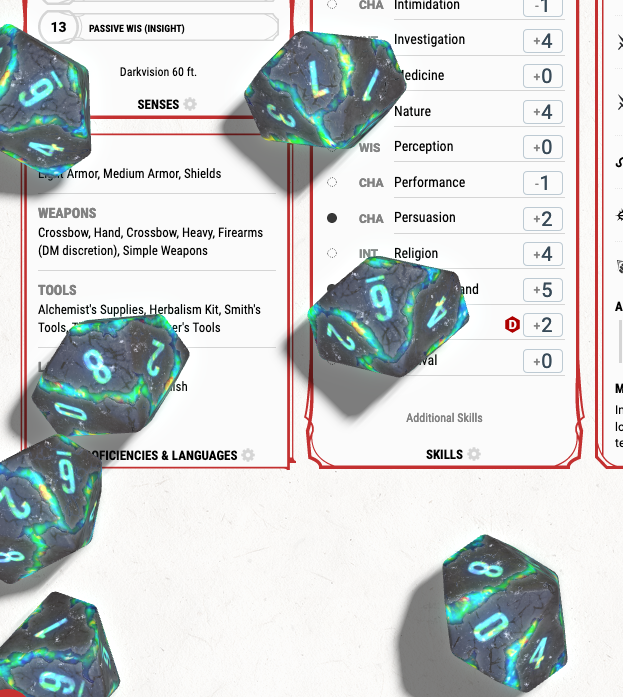 image of digital dice