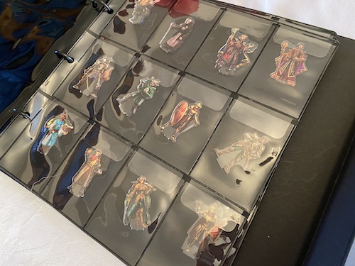 photo of the storage binder